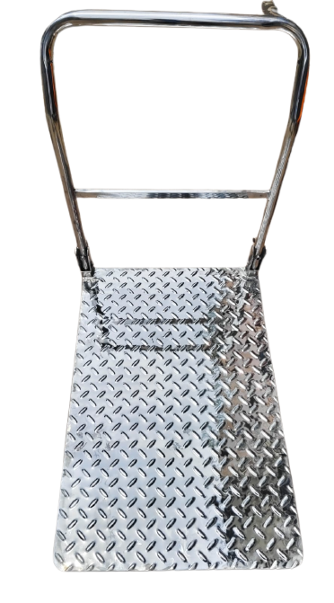 Silver Platform Trolley for Heavy Loads (Without Wheel)