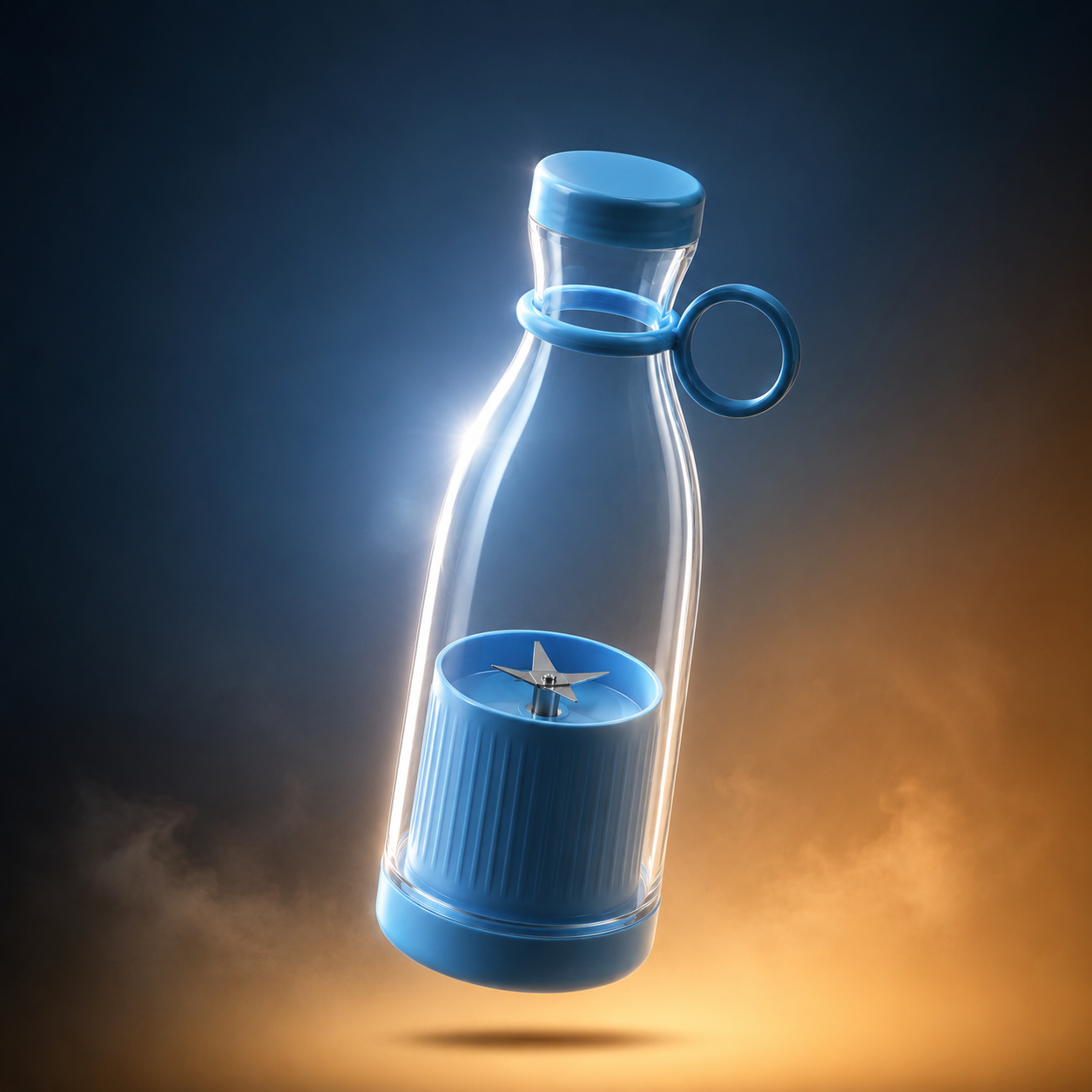 Blue Blender Bottle for Smoothies and Shakes — photo 4